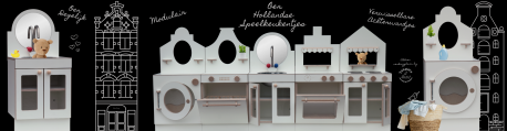 03 open Wasbak & Wasmachine met mandOer Hollandse speelkeukentjes Tangara kinderopvang inrichting